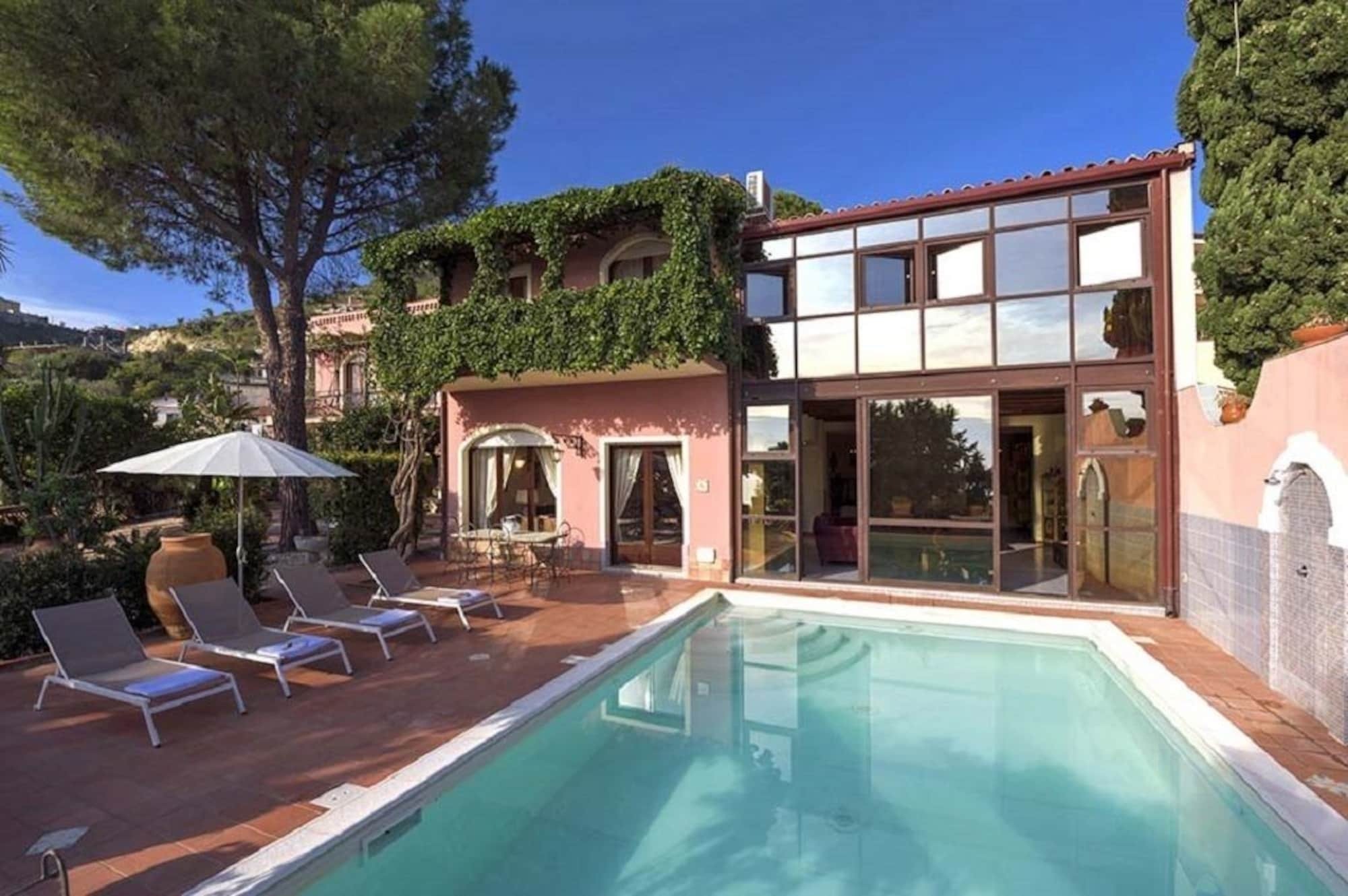 Villa La Boheme à Taormine Extérieur photo